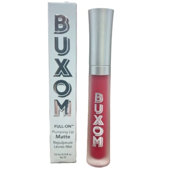 BUXOM Full-On Plumping & Enhancing Tinted Lip Matte ~ GNO (Girl's Night Out) NIB - Picture 2 of 16